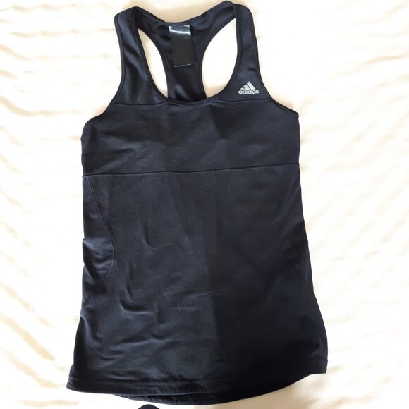 Bundle 3 Workout Clothes Nike Adidas Reebok S/L Ladies Tops Capri Pants - Picture 2 of 11